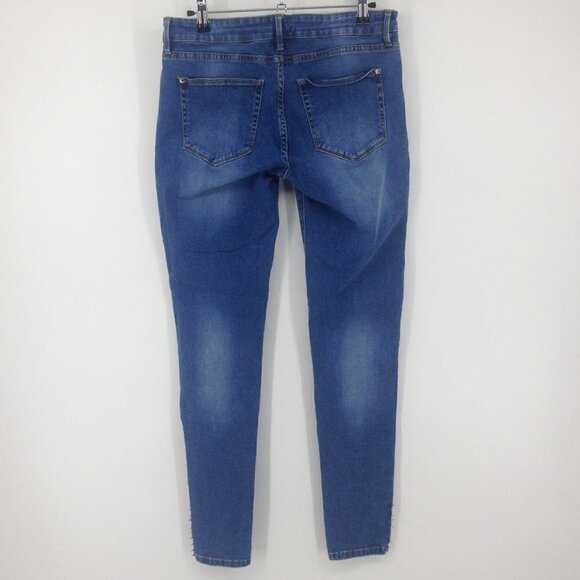 MNG Electra Distressed Skinny Jeans - Picture 2 of 8